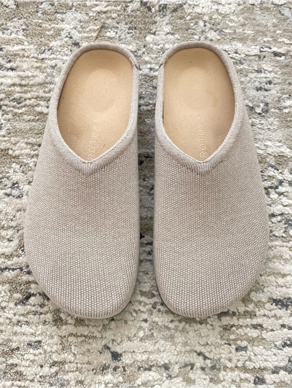 Rothy’s The Casual Clog in Dove Size 9